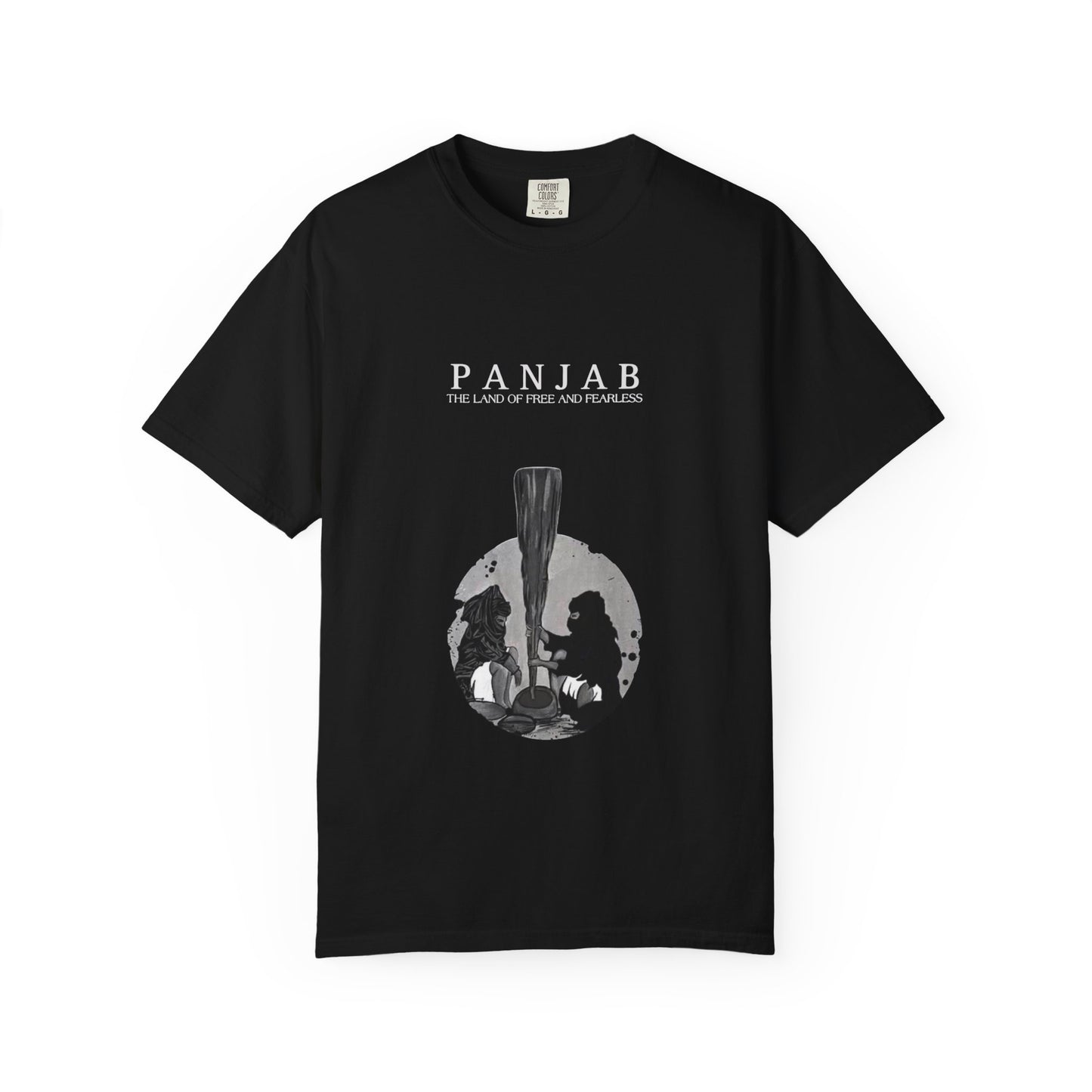 Panjab 'The Land of Free and Fearless' Graphic T‑Shirt