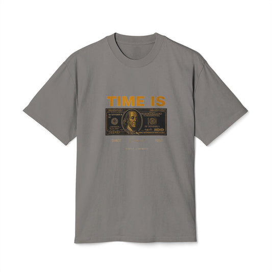 Time Is Money Graphic Tee — Vintage Dollar Bill Shirt